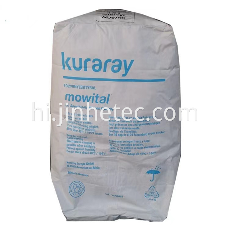 Soluble Kuraray Mowital PVB Resin B14S B16H B30T